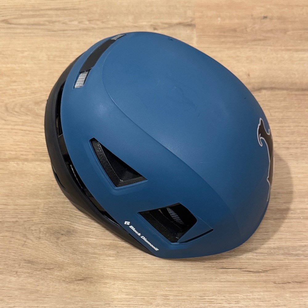 Black Diamond Matte Blue Climbing Helmet